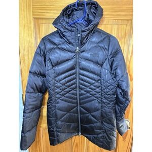 The North Face Aconcagua 550 Goose Down Puffer Jacket Women's M Black Full Zip